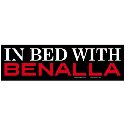 In bed with Benalla