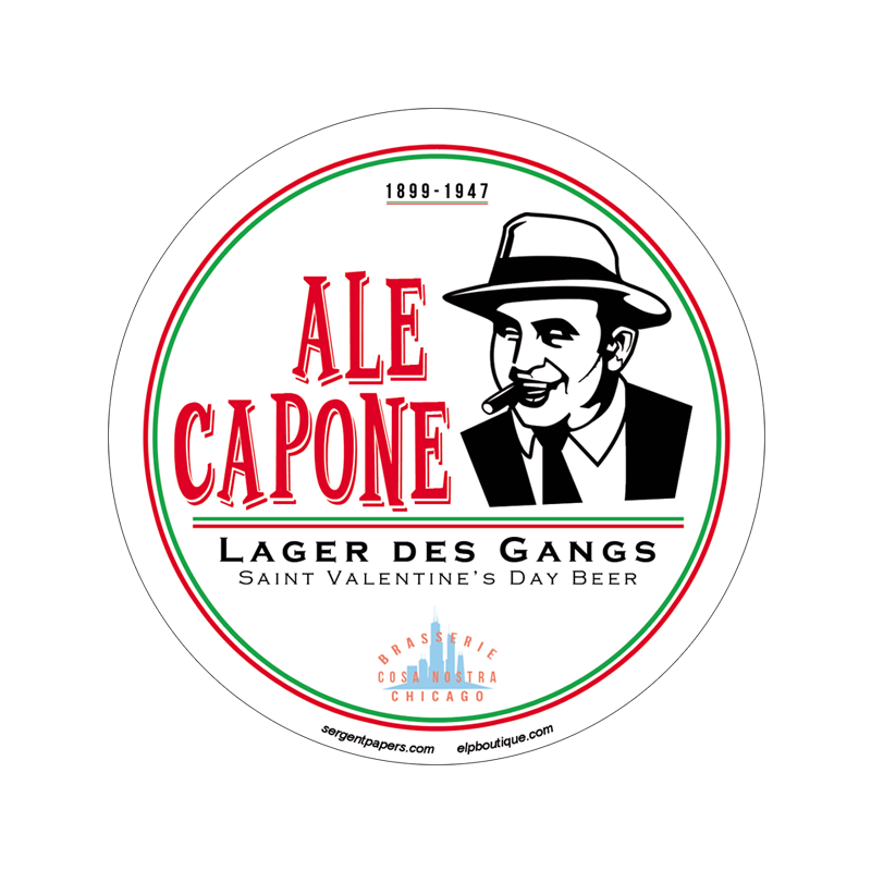Sous-Bock Ale Capone Lager des gangs