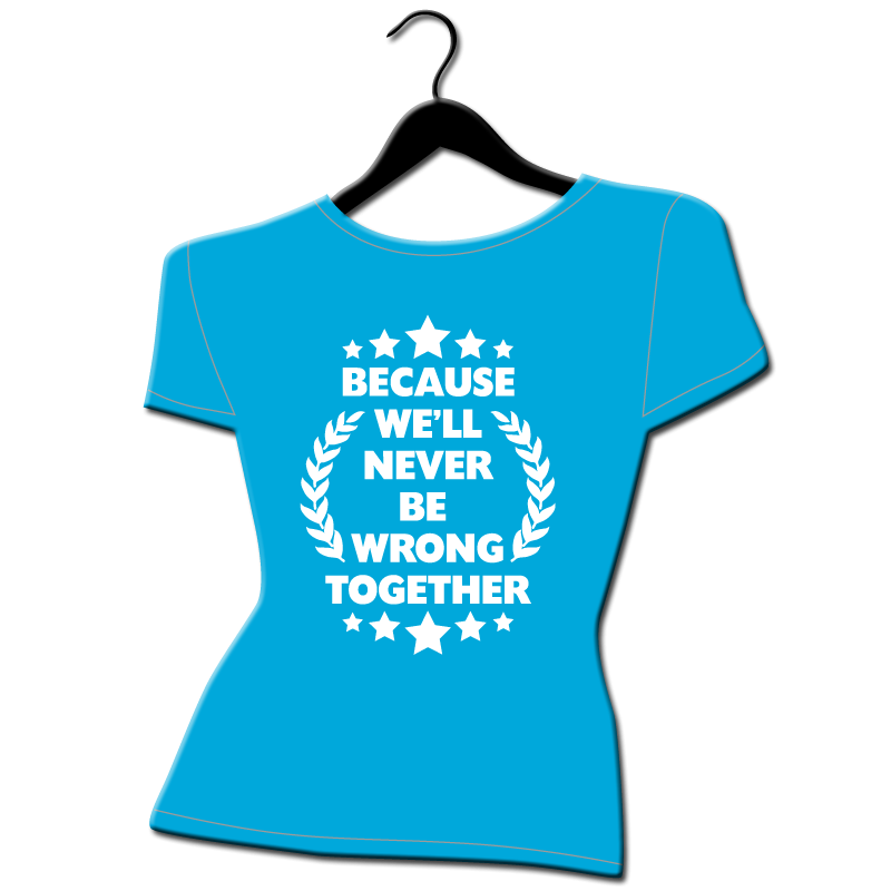 tee shirt femme grande taille never be wrong together roller derby blocker nothing toulouse