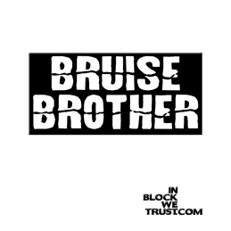 sticker autocollant bruise brother blues brothers roller derby jammer blocker