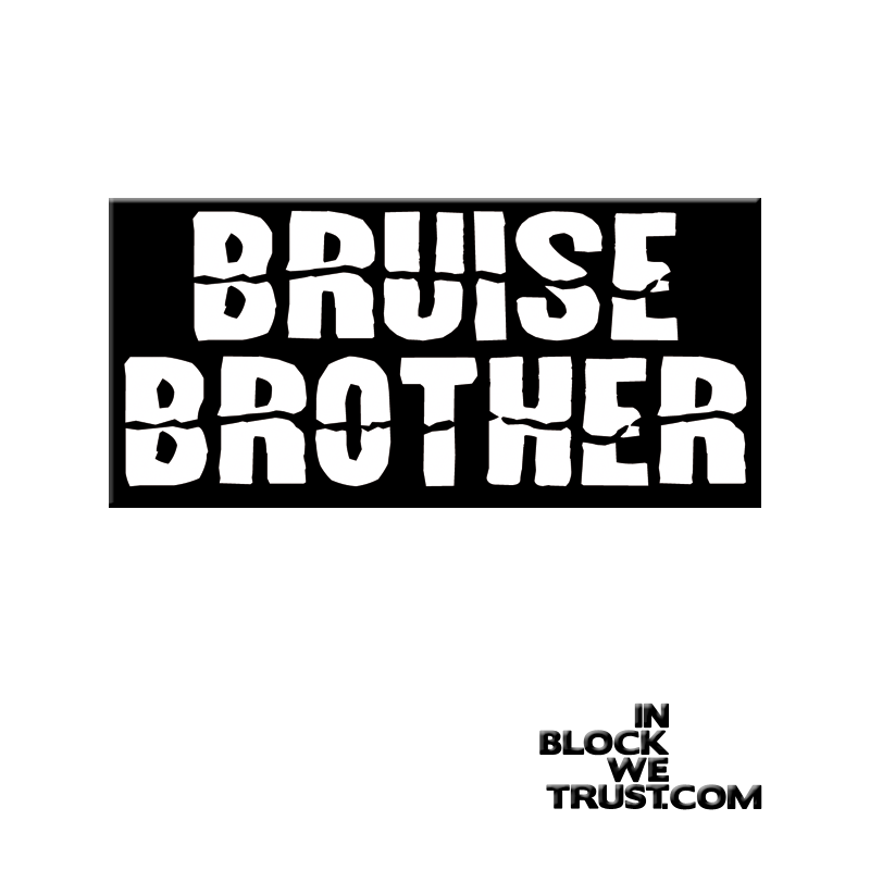 sticker autocollant bruise brother blues brothers roller derby jammer blocker