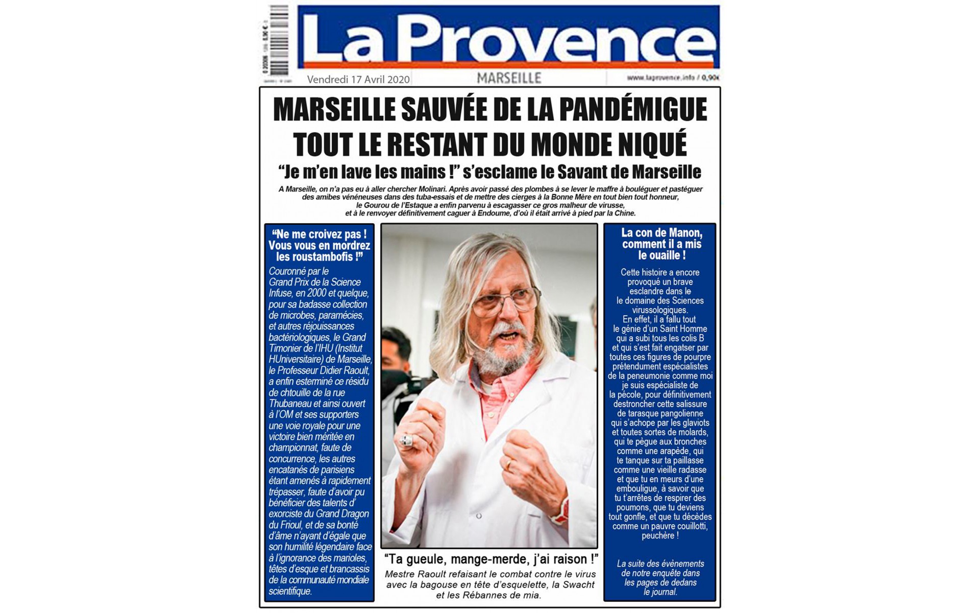 Marseille sauvé de la pandémigue