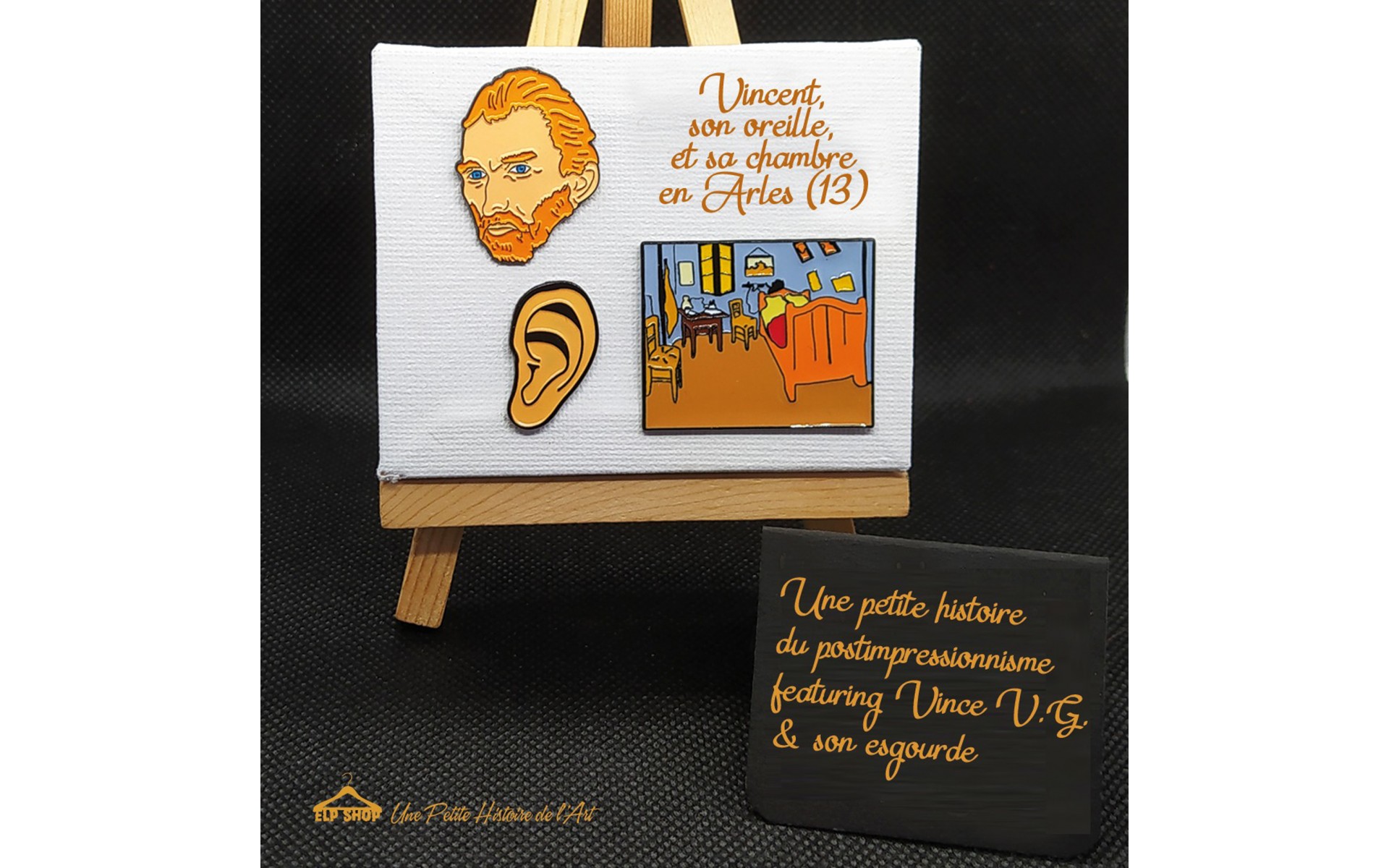 Vincent, son oreille et sa chambre en Arles